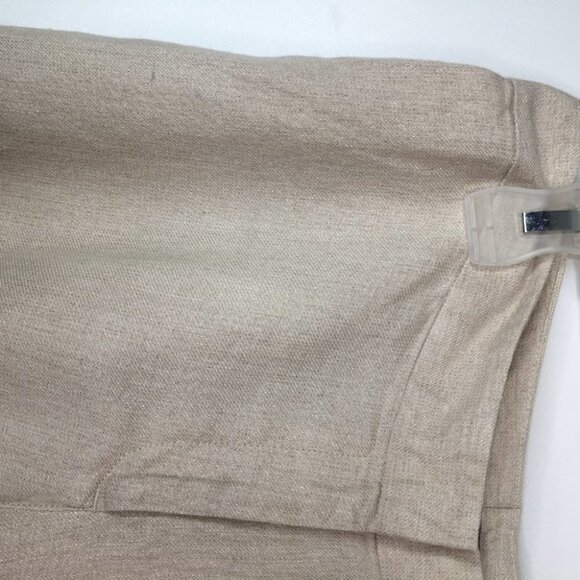 J Jill 94% linen pants Shiny glitter Size 6 - Picture 2 of 5